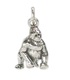 Gorilla Sterling Silber Charm .925 x 1 Ape Monkey Silberrücken Gorillas