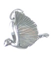 Taube Sterling Silber Charm .925 x 1 Tauben Vogel Vögel Charms