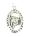 Tutanchamun Pharao Sterling Silber Charm-Anhänger .925 x 1 Pharaonen