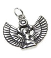 Ägyptische Isis Sterling Silber Charm - Anhänger .925 x 1 Egypt Charms