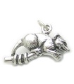 Opossum berlock i sterling silver .925 x 1 Opossums berlocker