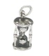 Hour Glass Timer sterling silver charm .925 x 1 Egg Timers charms