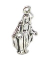 Mary Holy sterling silver charm .925 x 1 Religious charms