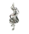 Scottish Dancer dancing sterling silver charm .925 x 1 Scottish Scotland charms