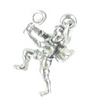 Tennis Angel charm i sterling silver .925 x 1 Angels Skydda charm