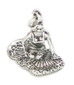 Genie on Magic Flying Carpet Sterling Silber Charm .925 x 1 Panto Charms