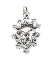 Charm in argento sterling in stile celtico .925 x 1 ciondoli celti celti