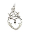 Charm in argento sterling in stile celtico .925 x 1 ciondoli celti celti