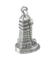 Charm av fyr i sterling silver .925 x1 Fyrar Light House berlocker