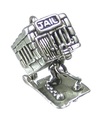 Ciondolo in argento sterling APERTURA della prigione .925 x1 Prison Prison Charms