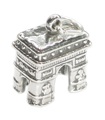 Arc de Triomphe Sterling Silber Charm .925 x 1 French Landmark Charms