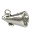 Megafon charm i sterling silver .925 x 1 Loudhailers berlocker