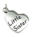 Lilla syster charm i sterling silver .925 x 1 syster charm