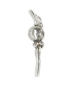 Lollipop TINY charm i sterling silver .925 x 1 Godis och godis