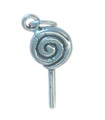 Lollipop charm i silver .925 x 1 Candy and Sweets berlocker