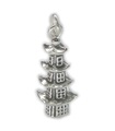 Pagoda berlock i sterlingsilver .925 x 1 Pagodas berlocker