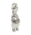 Chef sterling silver charm .925 x 1 Nursery rhyme charms