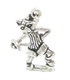 Der gestiefelte Kater Pantomime Sterling Silber Charm .925 x 1 Panto Charms