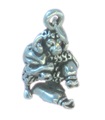 Breloque en argent sterling comptine mouton .925 x 1 mouton noir Baa Baa