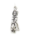 Breloque en argent sterling sucre et épices .925 x 1 breloques comptine