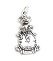 Hickory Dickory Dock Sterling Silber .925 x1 Charm Kinderreim Charms