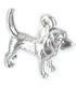 Beagle dog sterling silver charm .925 x 1 Beagles Dogs charms