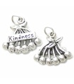 Cherries Freundlichkeit Sterling Silber Charm .925 x 1 Cherry Charms