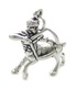 Sagittarius sterling silver charm .925 x 1 Zodiacs charms