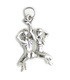 Gemini Twins sterling silver charm .925 x 1 Zodiacs charms