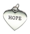 HOPE hänge i sterlingsilver .925 x 1 Tro charm