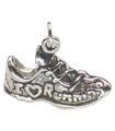 I Love Running 2D sterling zilveren schoen bedel .925 x 1 Runners charms