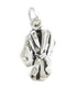 Martial Arts Jacket sterling silver charm Judo Kung Fu Tae Kwon Do