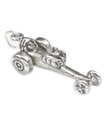 Dragster berlock i sterling silver .925 x 1 Drag Racing berlocker