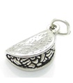 Taco charm i sterling silver .925 x1 Mat Snack Tacos Taccos Tacco charm