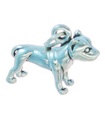 Pit Bull Dog charm i sterling silver .925 x1 Pitbull Pitbulls hundar charm