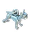 Boston Terrier liten charm i sterling silver .925 x 1 Terrier berlocker