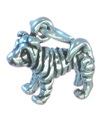 Shar-Pei Dog petit charme en argent sterling .925 x 1 Chiens Shar Pei charmes