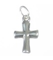 Ciondolo a forma di croce in argento sterling .925 x 1 ciondoli di Sante Croci