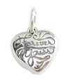 Forever Yours sterling silver liten hjärta charm .925 x 1 Love charms