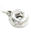 Donut Charm i sterling silver .925 x 1 söta munkar