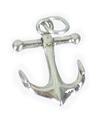 Ciondolo con ancora in argento sterling .925 x 1 Charms con ancore Yachting