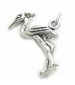 Heron sterling silver charm .925 x 1 Herons Birds berlocker