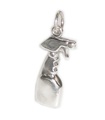 Reinigungssprayflasche Sterling Silber Charm .925 x 1 Gartenflaschen