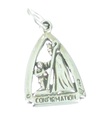 Konfirmation sterling silver charm .925 x1 Holy Confirm Bekräftad charm