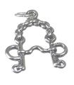 Bridle Pelham Bit sterling silver charm .925 x 1 Horses Horse charms