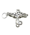 Bridon pour chevaux breloque en argent sterling .925 x 1 breloques de brides de cheval