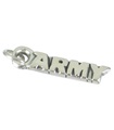 Charm de plata de ley del ejército .925 x 1 Charms de las Fuerzas Armadas de la Guerra de Batalla