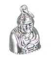 Buddha berlock i sterlingsilver .925 x 1 heliga Budda Buddah -berlocker