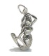 Meerjungfrau Sterling Silber Charm .925 x 1 Meerjungfrau Charms