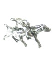 Charm de plata de ley yegua y potro .925 x 1 Charm de caballo Caballos